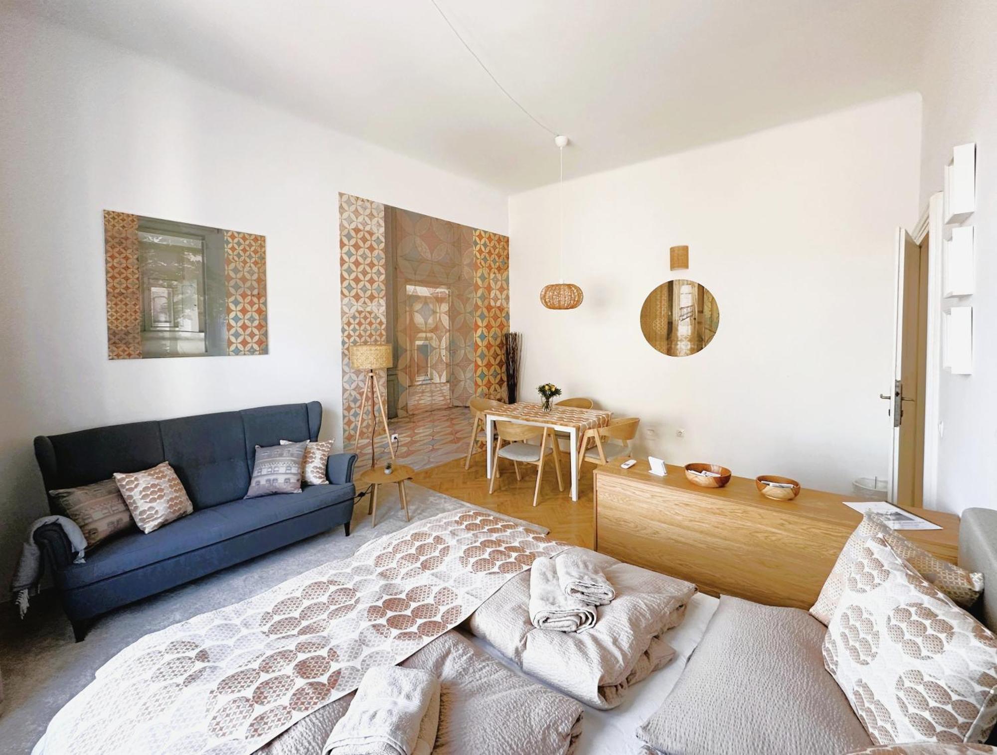 Brody Art Boutique Apartments Budapest Rum bild