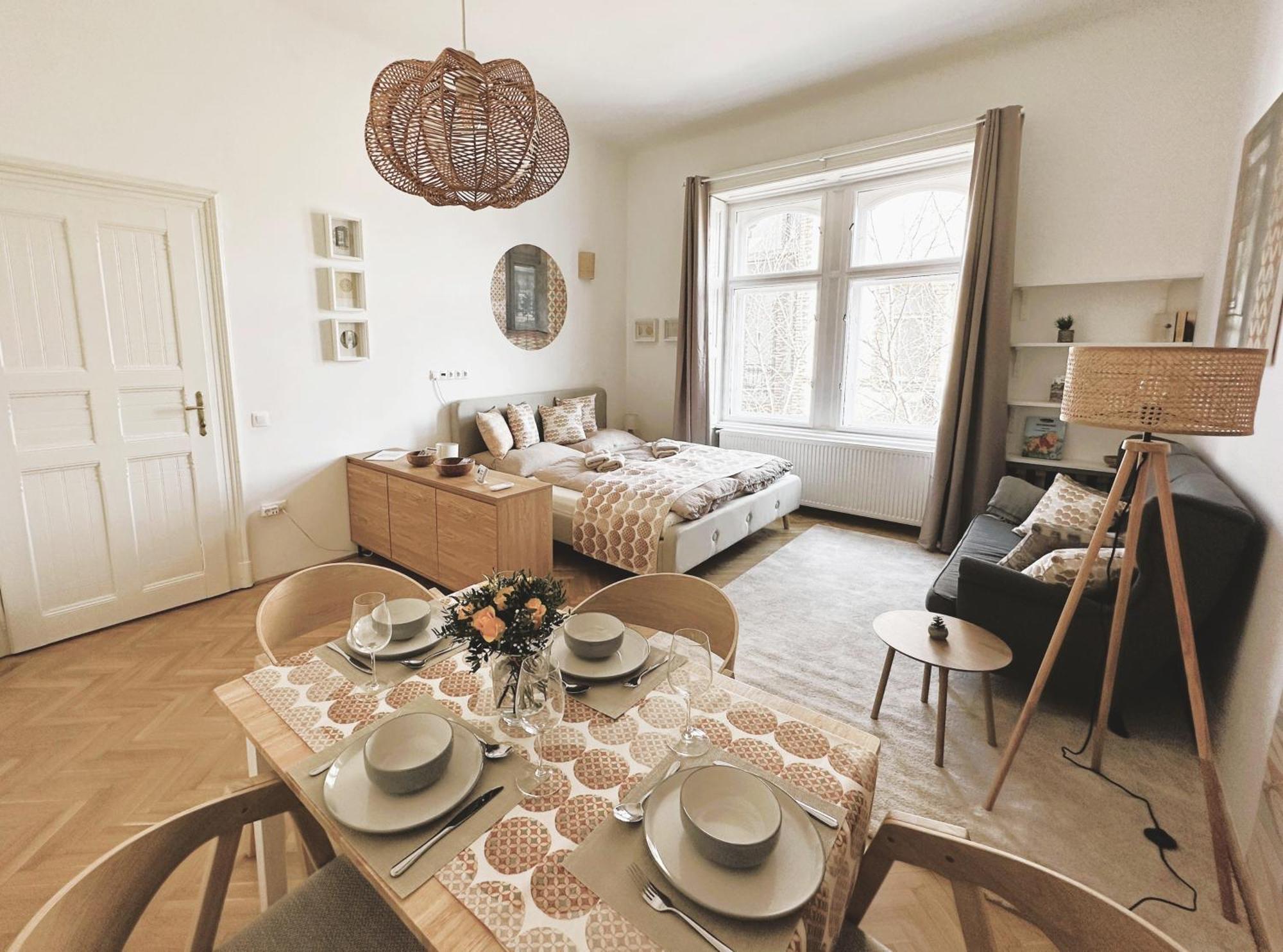 Brody Art Boutique Apartments Budapest Rum bild