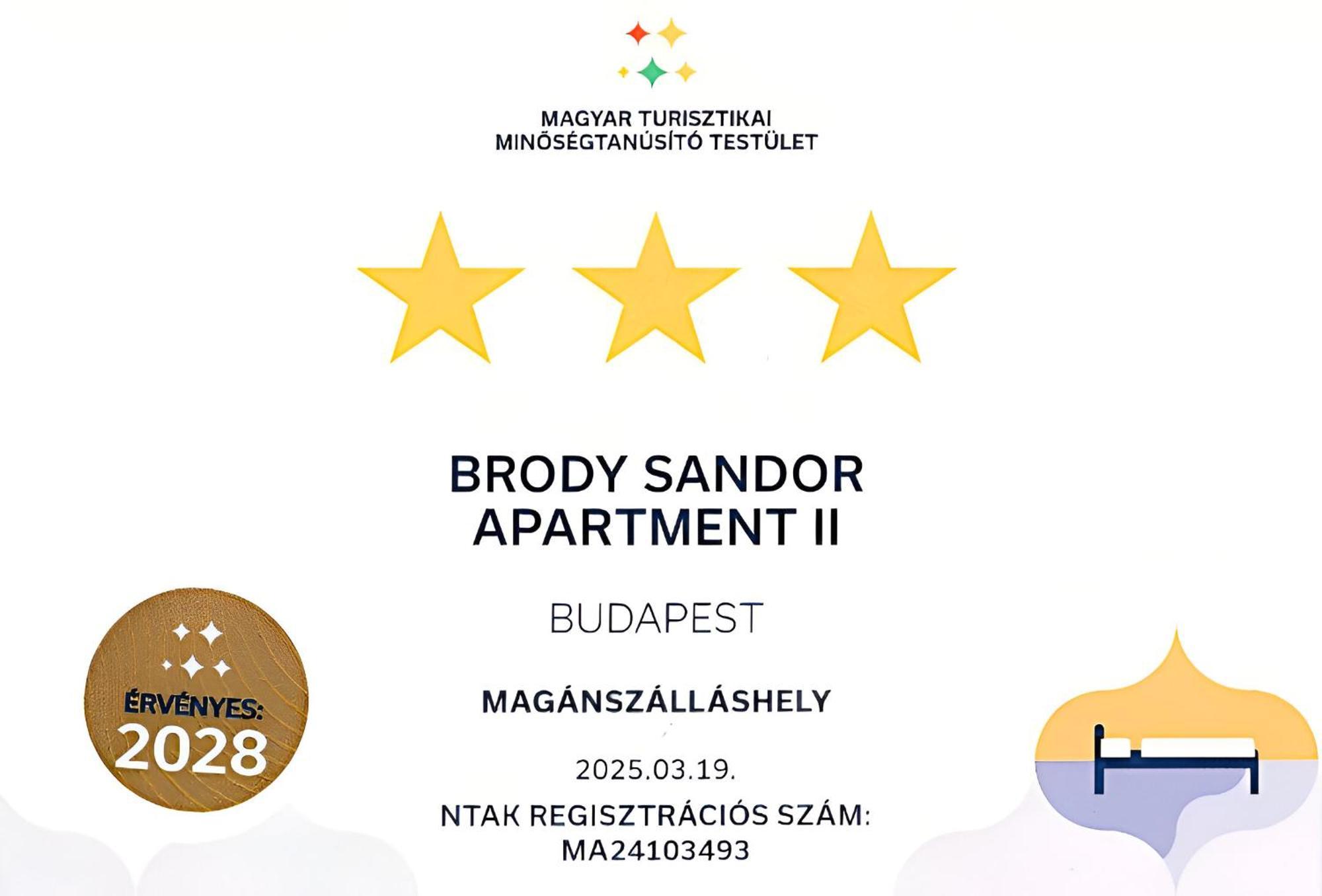 Brody Art Boutique Apartments Budapest Rum bild
